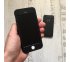 360° kryt silikónový iPhone 5/5S/SE - čierny